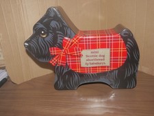 EMPTY Shortbread Tin - Scottie