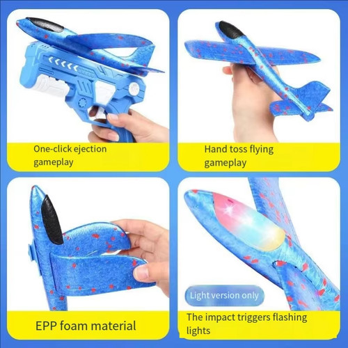 Airplane launcher toy foam - airplane,