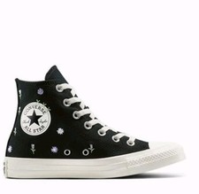 Chuck Taylor All Star Embroidered Flowers Uk5 Rrp80