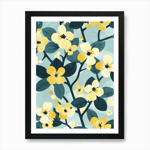 Dogwood tree flat - tree, illustration