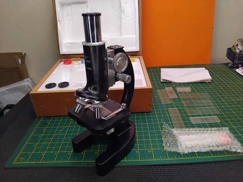 Vintage micro microscope - vintage,