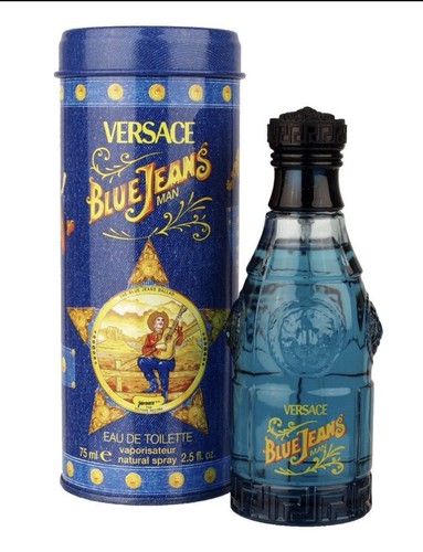 Versace blue jeans 75ml eau - eau, de