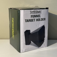 14CM Funnel Shooting Target Holder • Pellet Trap Airsoft BB Practice Nitehawk