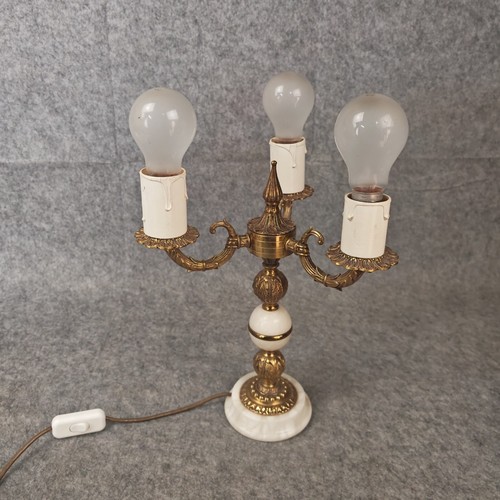Vintage onyx marble - marble, brass