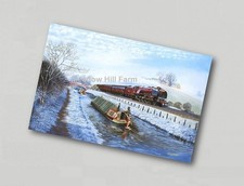 Fridge Magnet Canal Barge