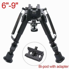 360°Swivel Sling Bipod Spring Picatinny Rail Tactical Bipod Mount Stud Air Rifle