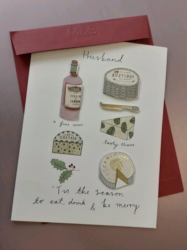 Christmas card husband - christmas,