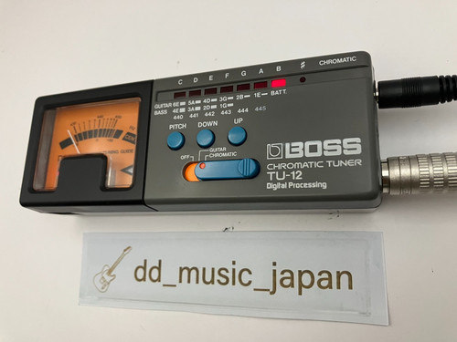 Boss chromatic tuner - boss, tu-12