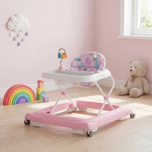Foldable baby walker with - foldable,