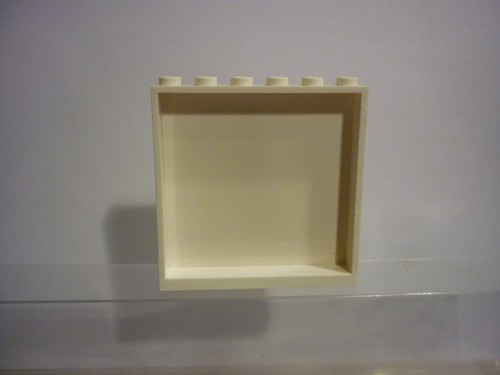 Lego white panel - white,