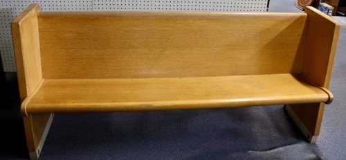 Church pew bench - church,