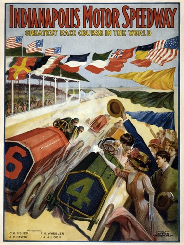 Vintage 1909 indianapolis - vintage,