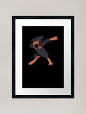 rottweiler puppy Framed Art