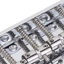 4 String Electric Bass Bridge Metal Vintage Style Fixed Guitar Bridge With S BLW