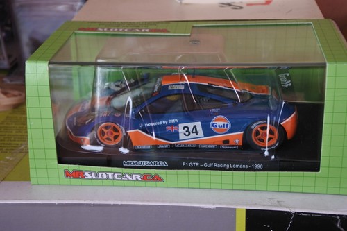 Slotcar mclaren gtr gulf - mclaren, f1