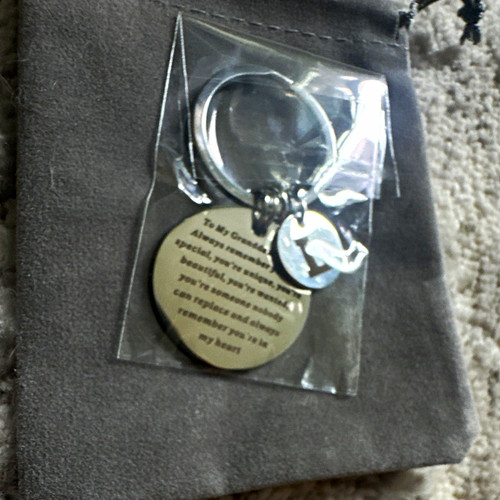 Engraved silver tone metal - engraved,