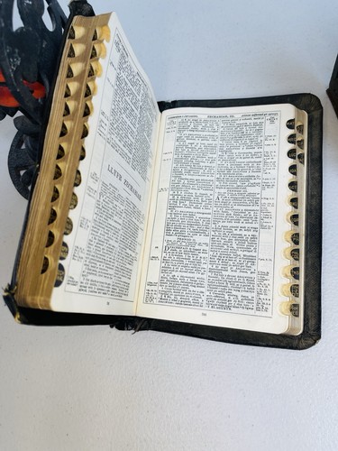 Antique welsh holy - welsh, bible
