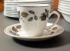 Vintage 1975-6 Alfred Meakin Pattern Espresso Cup & Saucer VGC