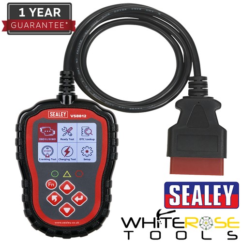 Sealey eobd obdii code reader - eobd,