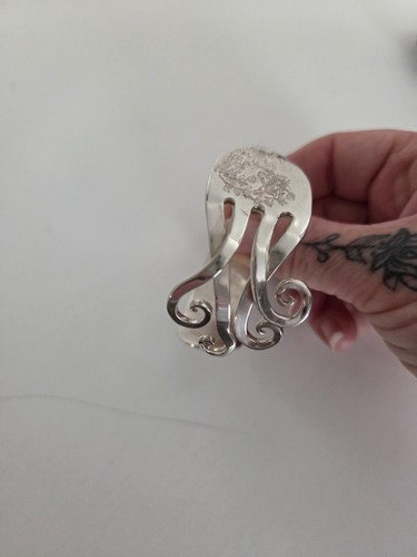 Handmade vintage fork bracelet - handmade,