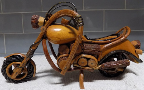 Motorbike inch wooden - 11,