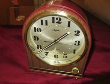 UNIQUE VINTAGE - RHYTHM - TEMPLE MUSIC ALARM WATCH 2 JEWELS JAPAN FROM 60s 