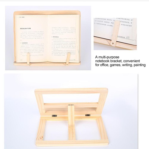 Portable wooden lectern - wooden, for