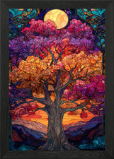 Stained Glass Tree of Life