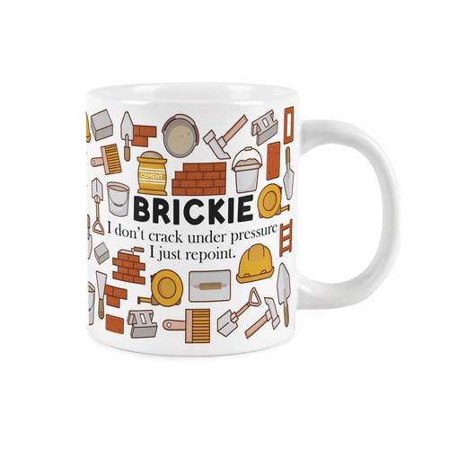 Extra large brickie - extra, mug