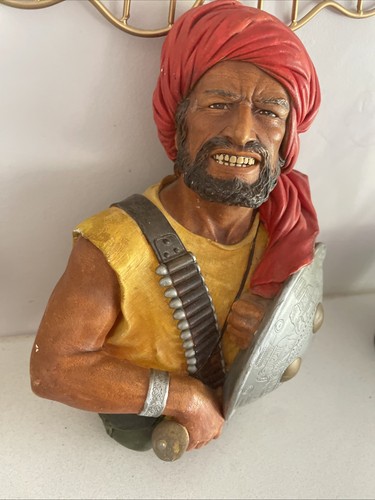 Bossons chalkware head pathan - head,