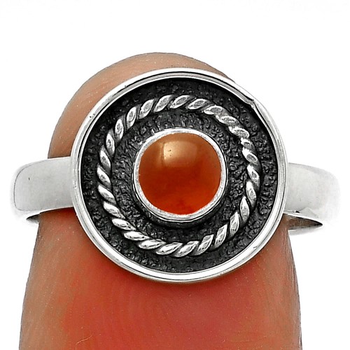 Natural carnelian 925 sterling - natural,