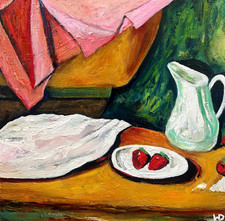 ORIGINAL BY ARTIST FRAMED OIL