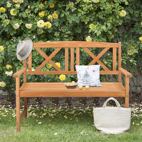 Seater outdoor wooden garden - 2-seater,