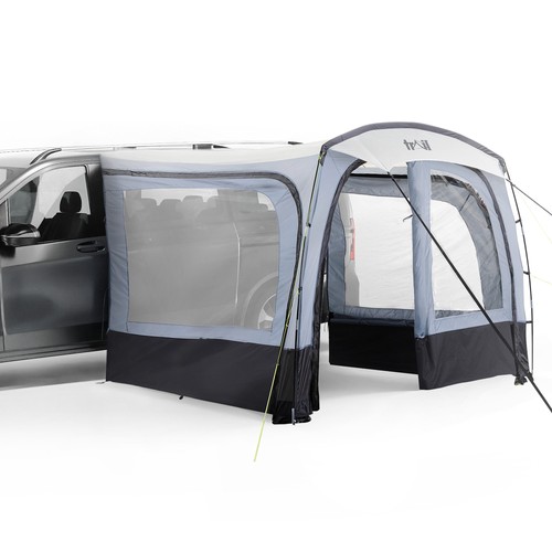 Trail poled sun - poled, awning