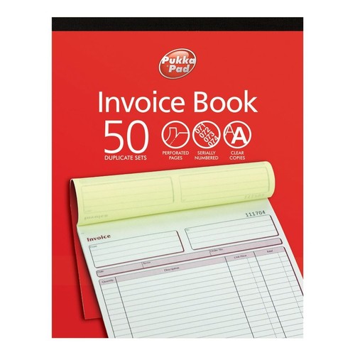 Invoice book set - book,