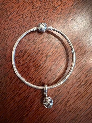 Pandora sterling silver bangle - pandora,