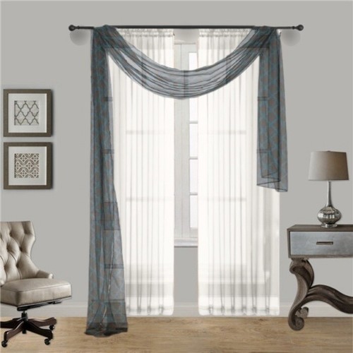 1pc printed solid - printed/solid, voile