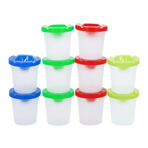 Paint pots for kids with - 10,