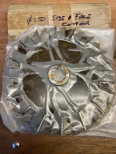 250mm side face milling - face,