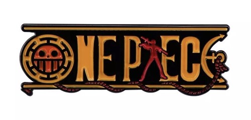 One piece metal enamel pin - metal,