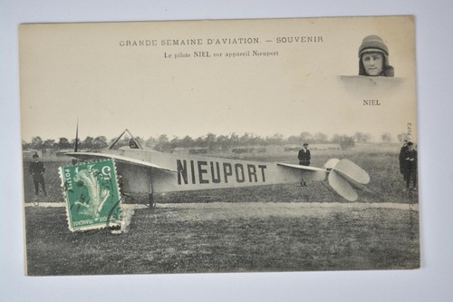 Pilot niel nieuport aeroplane - pilot,