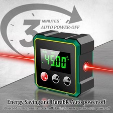 Digital angle finder with - finder,