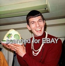 LEONARD NIMOY   AND CAKE