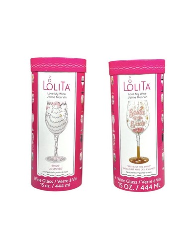 Lolita wine glass - bride, la