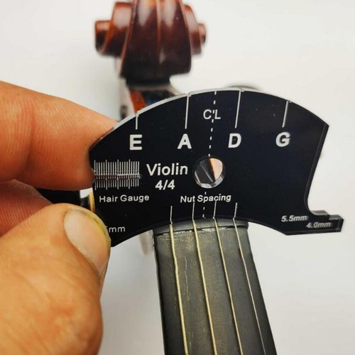 Violin bridge template repair - bridge,