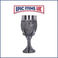 Nemesis Now Grey Scale Dragon Claw Goblet 16.7cm - IN STOCK