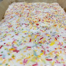 Homemade tray bake cakes old