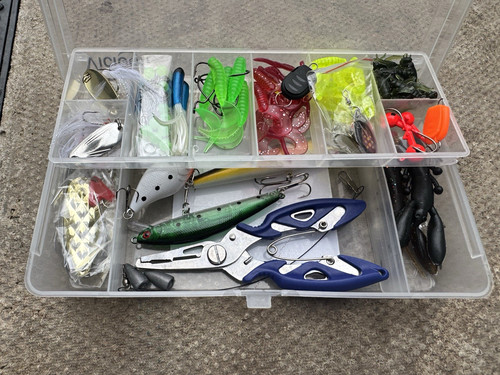 Various fishing tackle