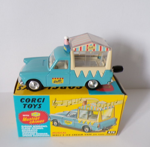Corgi toys 474 wall ice - corgi, wall's