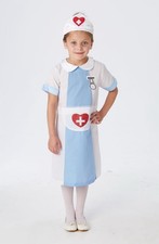 Rubie's Official Kids Nurse Costume, Kids Fancy Dress Medium Age 5-6